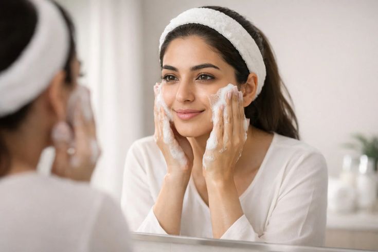 This contains: Why Face Cleansing Is Important for Clear and Healthy Skin